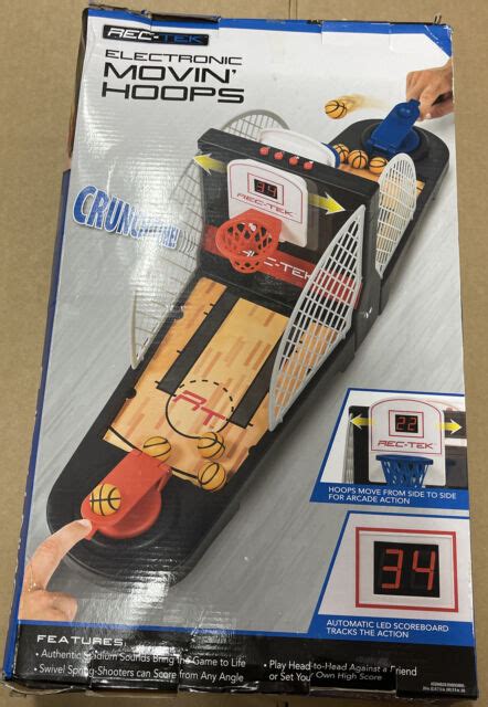 Rec tek electronic movin hoops - Dec 12, 2020 - Keep your game room stocked and the competition going with Target's selection of basketball hoops, cornhole sets, video games, board & card games and more. Free shipping on orders $35+ & free returns plus same-day pick-up in store.